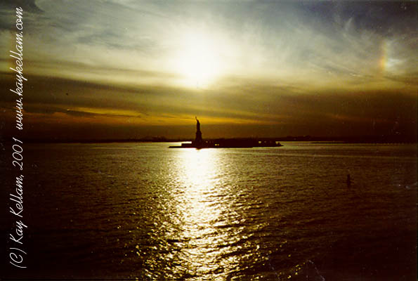 Statue of Liberty Photographed by Kay Kellam in 1996